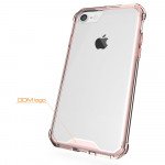 Wholesale iPhone 7 Plus Air Hybrid Clear Case (Rose Gold)